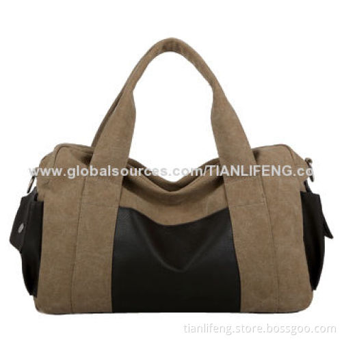 Travel Duffel Bag, Made of Canvas